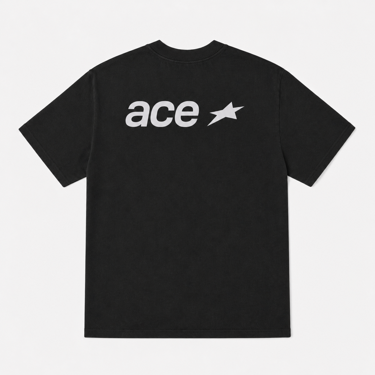 STAR LOGO T-SHIRT VINTAGE BLACK