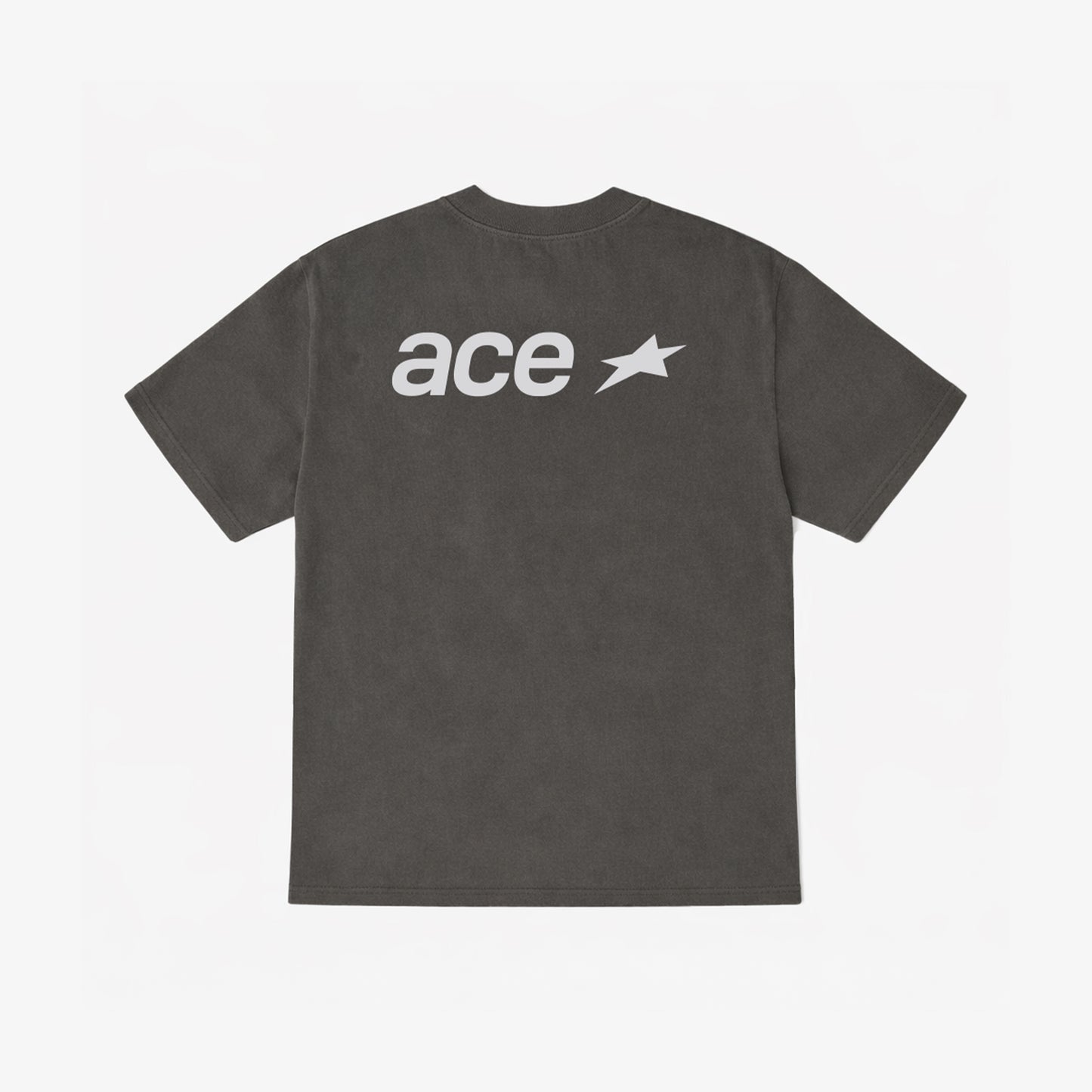 STAR LOGO T-SHIRT FADED GREY