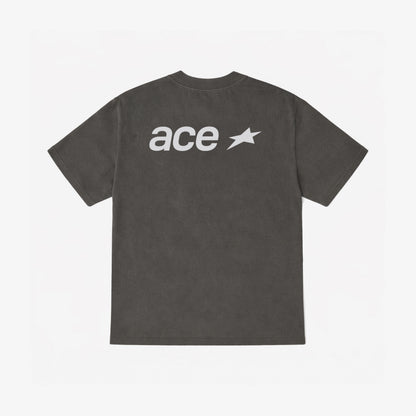 STAR LOGO T-SHIRT FADED GREY