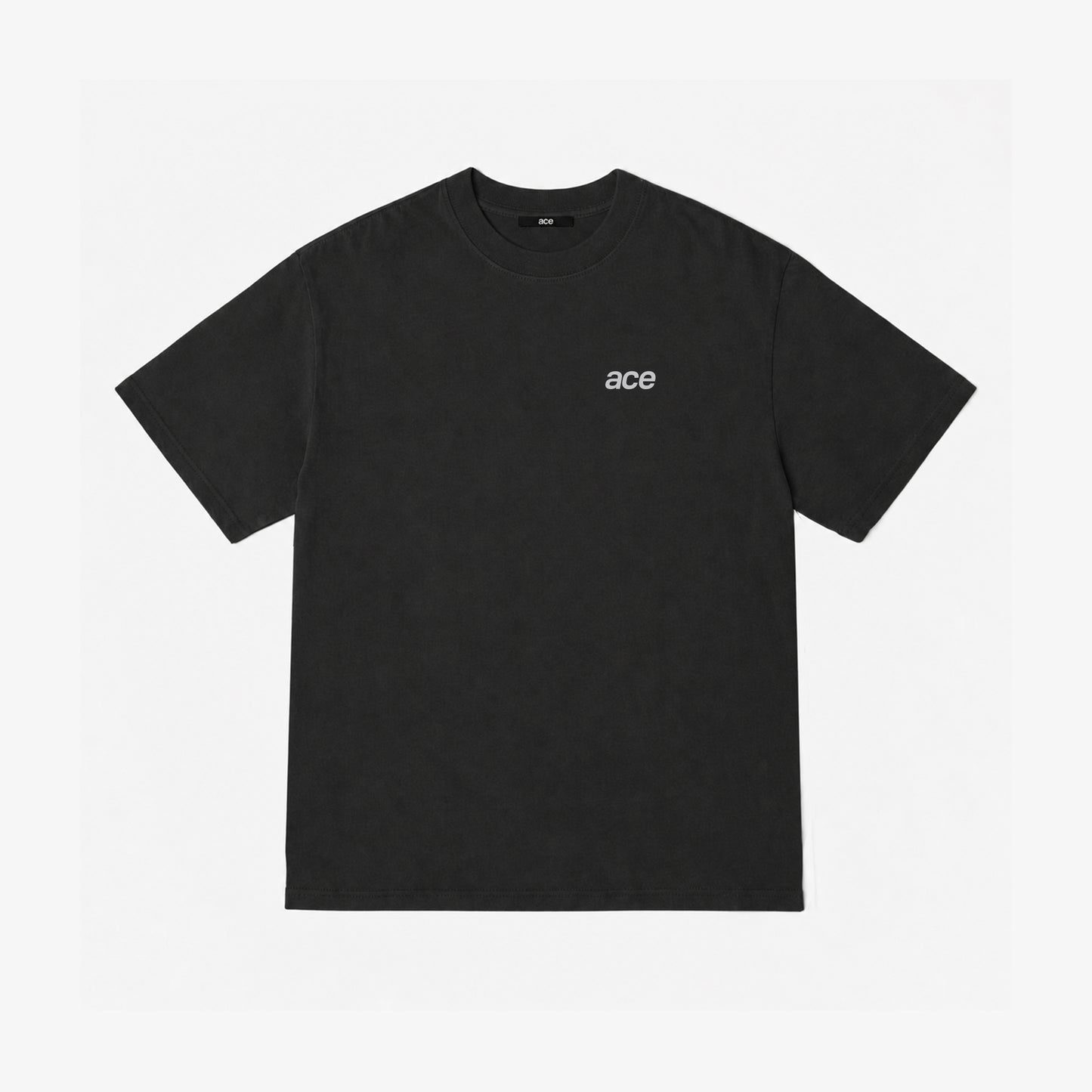 STAR LOGO T-SHIRT VINTAGE BLACK