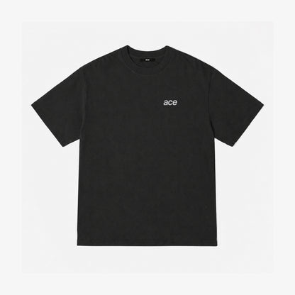 STAR LOGO T-SHIRT VINTAGE BLACK